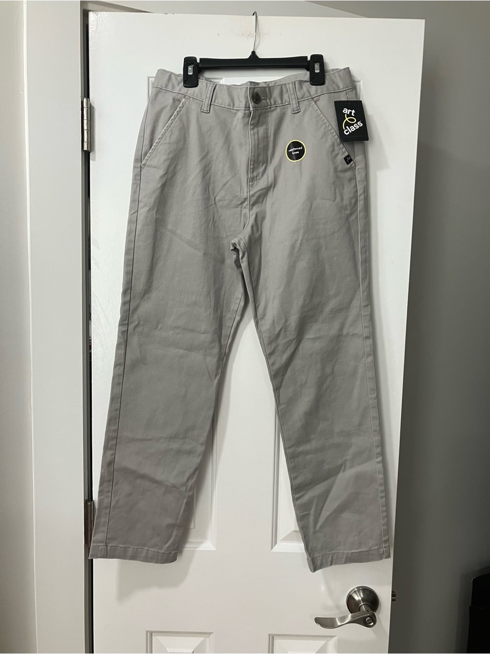 art class Kids Straight-Leg Chinos in Light Gray